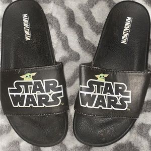 Size 1 Yoda Toddler Slides